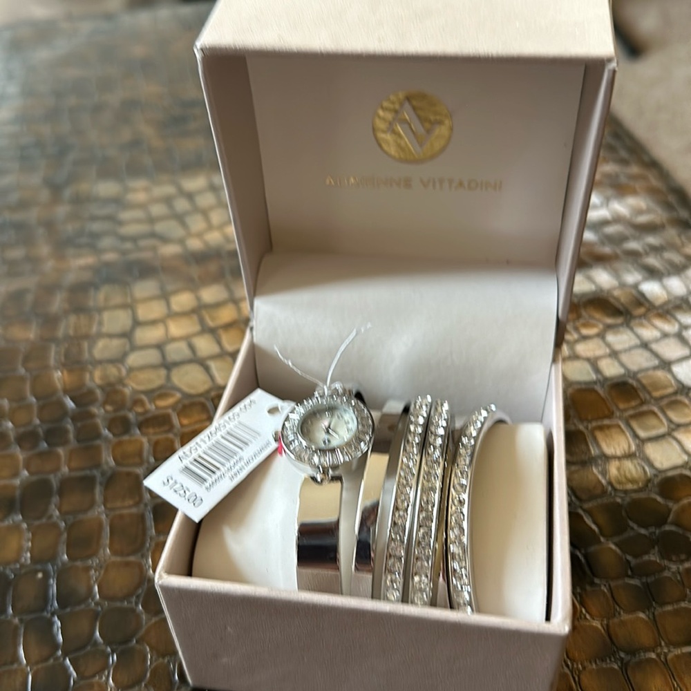 Never used watch and bracelets